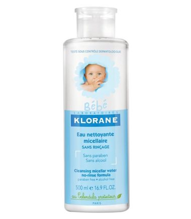 Klorane Bébé Eau Nettoyante Micellaire Sans Rinçage