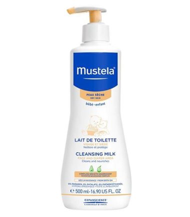 Mustela Bébé Lait de Toilette Sans Rinçage