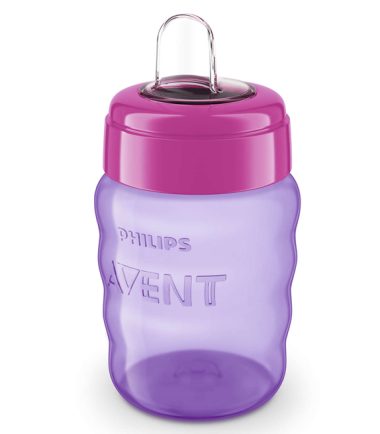 Avent – SCF553/03 – Tasse à bec fille 260ml – 9 mois et +