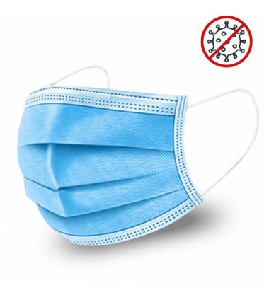 Masque de protection jetable 3 plis