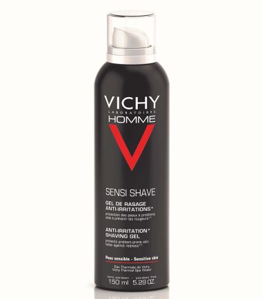 Vichy Homme Gel de Rasage Anti-Irritations Peau Sensible