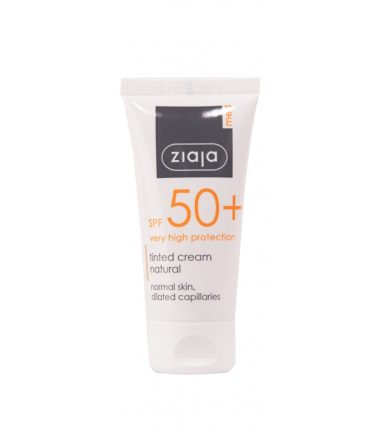 crème solaire teintèe pour peaux normales 50ml