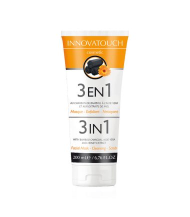 3 en 1 au Charbon 200 ml Innovatouch Cosmetic