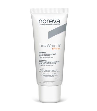 TRIO WHITE S SOIN PHOTOPROTECTEUR INTENSIF TEINTEE SPF50+ 40 ml
