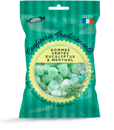 Gommes Vertes Eucalyptus Mentol 100 gr
