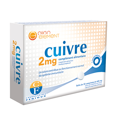 CUIVRE 30 COMPRIMES