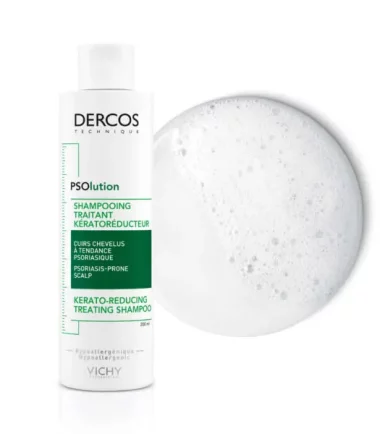 VICHY DERCOS SHAMPOOING PSOLUTION POUR LES CUIRS CHEVELUS À TENDANCE PSORIASIQUE 200ML