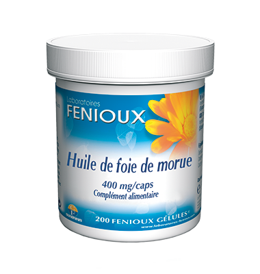 FENIOUX HUILE DE FOIE DE MORUE 200 GÉLULES
