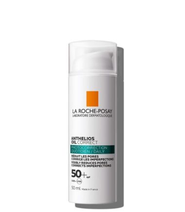La-Roche-Posay ANTHELIOS OIL CORRECT| Peau grasse à imperfections | 50ml