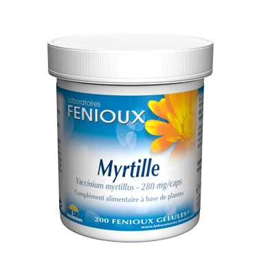 MYRTILLE 200 GELULES