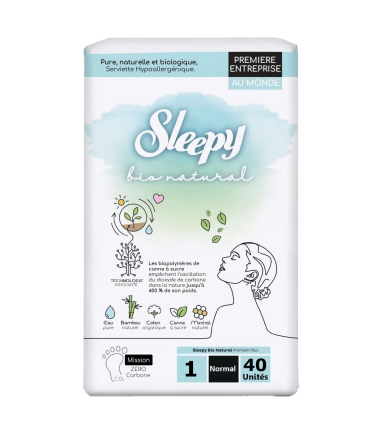 Sleepy Bio Daily Painty Liner  Normal - 40 PCS