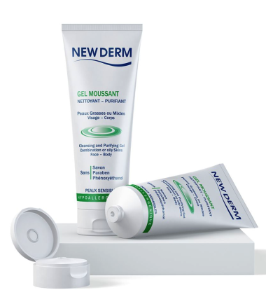 NEW DERM GEL MOUSSANT PURIFIANT 250ml