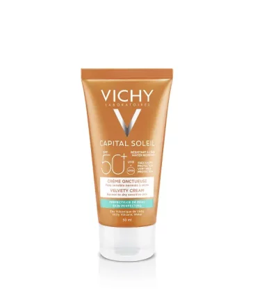 Vichy Capital Soleil Crème Onctueuse SPF50+ Peau Sensible Normale à Sèche | 50ml