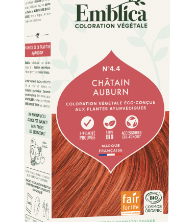 châtain auburn – 100g – Emblica