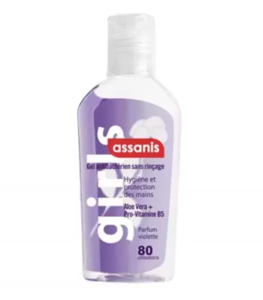 GEL ANTIBACTÉRIEN SANS RINÇAGE- VIOLETTE
