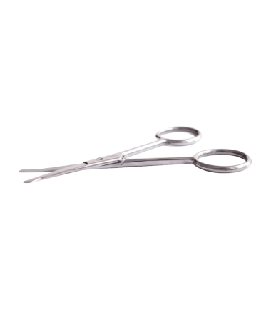 Ciseaux poils nez bout rond - 10,8cm