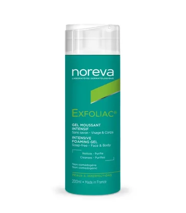 EXFOLIAC GEL MOUSSANT INTENSIF 200 ml