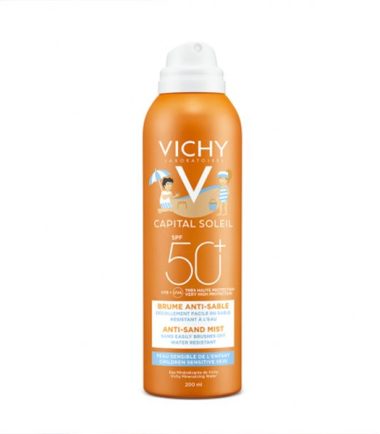 Vichy Capital Soleil Brume Anti-Sable Enfants SPF50+ Peau Sensible | 200ml