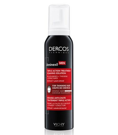 Vichy Dercos Aminexil Men Mousse Anti-Chute Traitement Triple Action | 150ml