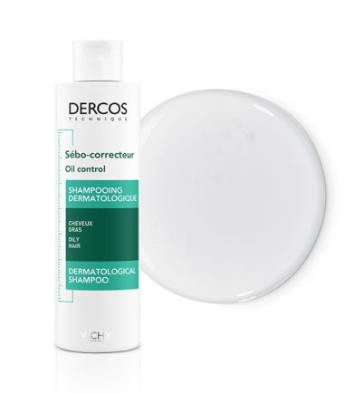 Vichy Dercos Shampoing Traitant Sébo-Correcteur Cheveux Gras | 200ml