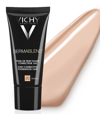 Vichy Dermablend Fond de teint fluide correcteur – 20 VANILLA – 30 ml