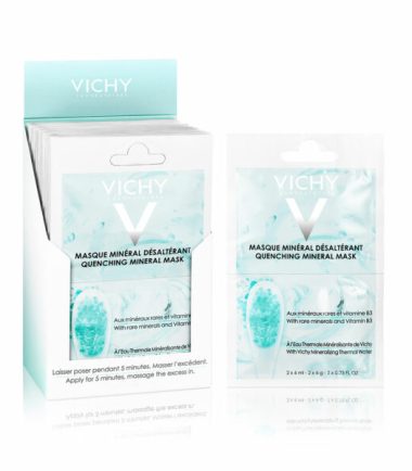 Vichy Masque Minéral Hydratant Peau Déshydratée et Sensible | 2 x 6ml