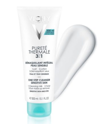 Vichy Pureté Thermale Démaquillant Intégral 3en1 Peau Sensible | 200ml