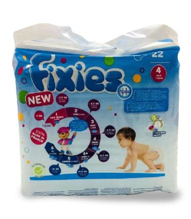 Hartmann FIXIES Dry Skin Changes bébé maxi 7 à 18kg - 22Unités