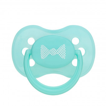 CANPOL BABIES SUCETTE EN SILICONE  0-6 MOIS TURKOISE