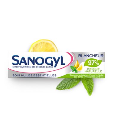 SANOGYL DENTIFRICE SOIN AUX  HUILES ESSENTIELLES BLANCHEUR TB 75ML