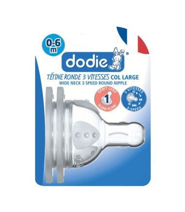 DODIE TETINE INI+ ANTI COLIQUE D1 0-6M X2