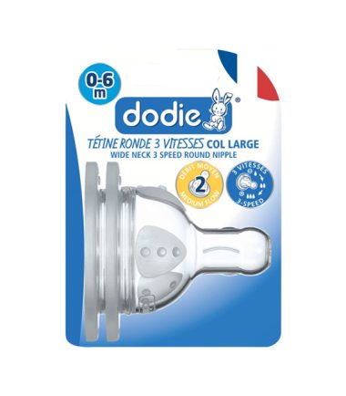 DODIE TETINE INI+ ANTI COLIQUE D2 0-6M X2
