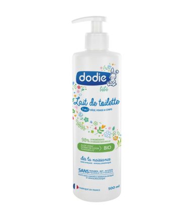 DODIE LAIT DE TOILETTE 3 EN 1 FL POMPE 500ML