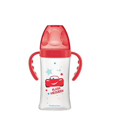 DODIE BIB INI+270ML ANSES CARS ROUGE+ 6 M TÉT RONDE 3 VIT D2
