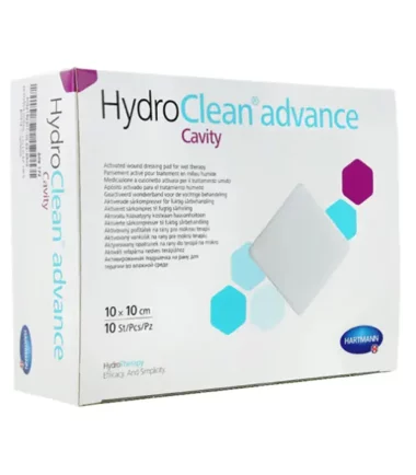Hartmann HYDROCLEAN CAVITÉ PANSEMENT IRRIGO- ABSORBANT 7.5*7.5CM 10 Unités