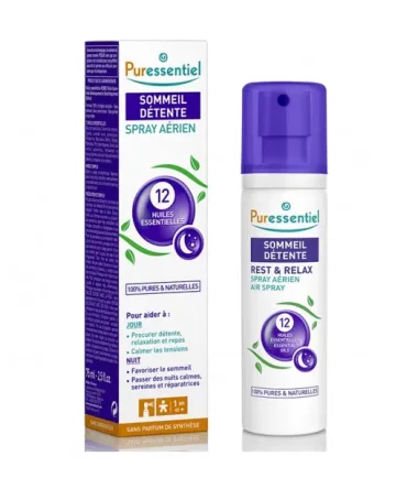 PURESSENTIEL SOMMEIL DÉTENTE SPRAY AÉRIEN AUX 12 HE 75ML