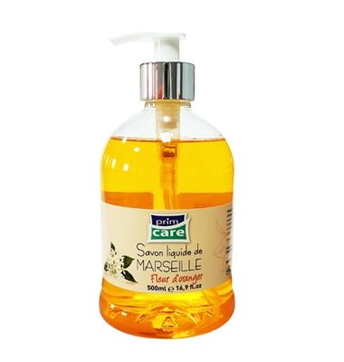 SAVON LIQUIDE DE MARSEILLE FLEUR D'ORANGER 500 ML