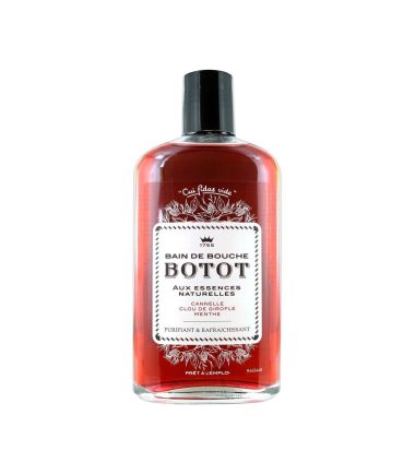 BOTOT BAIN DE BOUCHE CANNELLE CLOU DE GIROFLE MENTHE 250ML