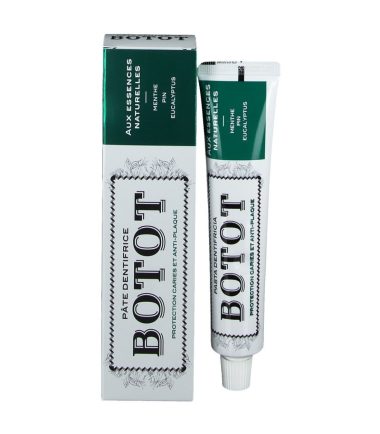 BOTOT DENTIFRICE VERT MENTHE PIN EUCALYPTUS 75ML