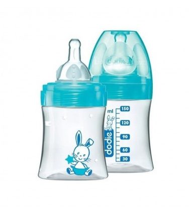 DODIE BIB INI+ 150ML LAGOON VALENTIN  0-6 M TET RONDE 3 VIT D1
