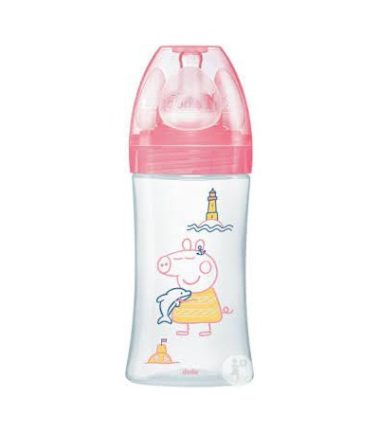 DODIE BIB INI+ 270ML SN PEPPA