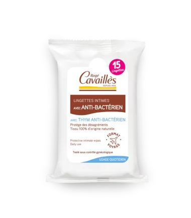 R.CAVAILLES LINGETTES ANTIBACTERIEN 15 U