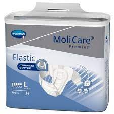 Hartmann MOLICARE PREMIUM CHANGE ELASTIC 6G TAILLE L JOUR 30 Unités