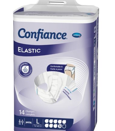 HRTM CONFIANCE ELASTIC 9GT TAILLE L/J&N (T 48-60) X14 Nouveau