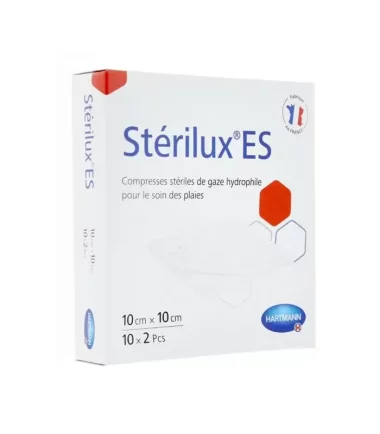 Hartmann Medicomp Compresse non tissé stériles 10X10cm 20 Unités