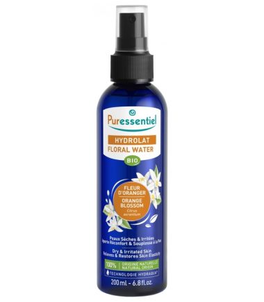 "Nouveauté PURESS HYDROLAT DE FLEUR D’ORANGER BIO 200 ML