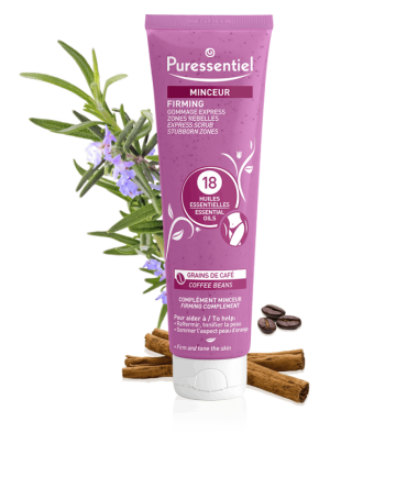 PURESSENTIEL MINCEUR GOMMAGE EXPRESS ZONES REBELLES AUX 18HE 150ML