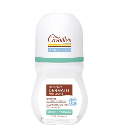 R.CAVAILLES DEO SOIN DERMATO 48H SS.SEL ALUM ROLL ON 50ML