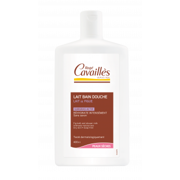R.CAVAILLES LAIT SURGRAS BAIN ET DOUCHE LAIT DE FIGUE 400ML