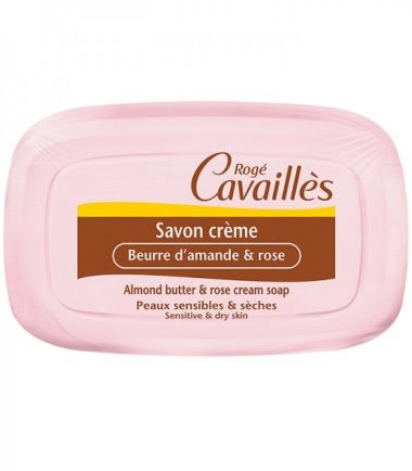 R.CAVAILLES SAVON CREME BEURRE D'AMANDE ET ROSE 115G